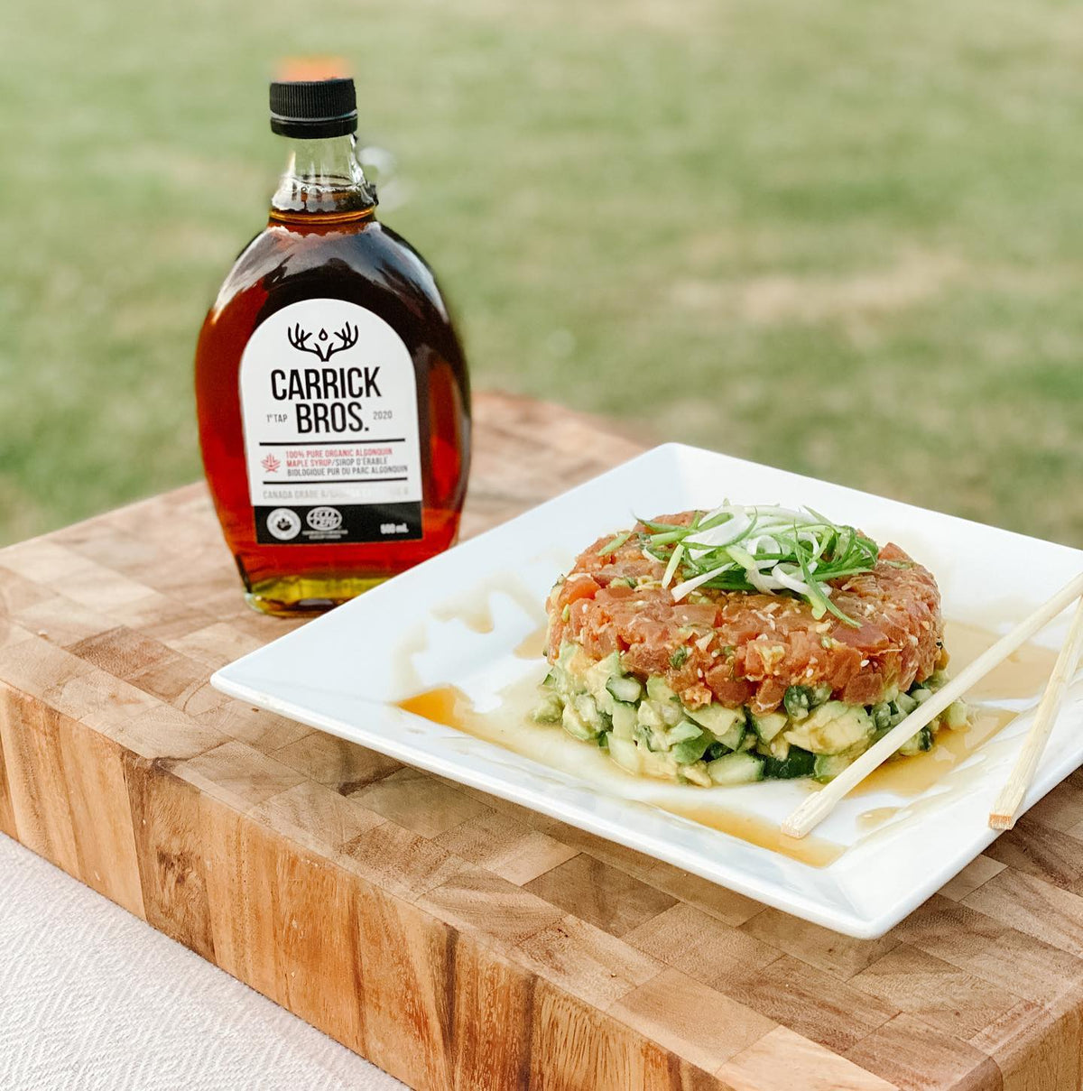 Maple Tuna Tartare