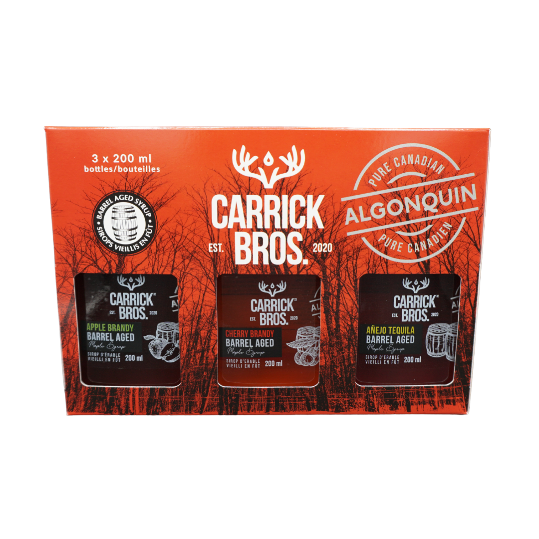 3 Pack of Barrel Aged Maple Syrup