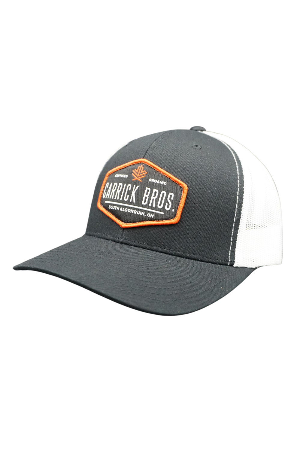 Baseball Cap | Black/Woven Patch