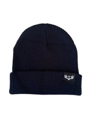 Toque | Navy Waffle Knit