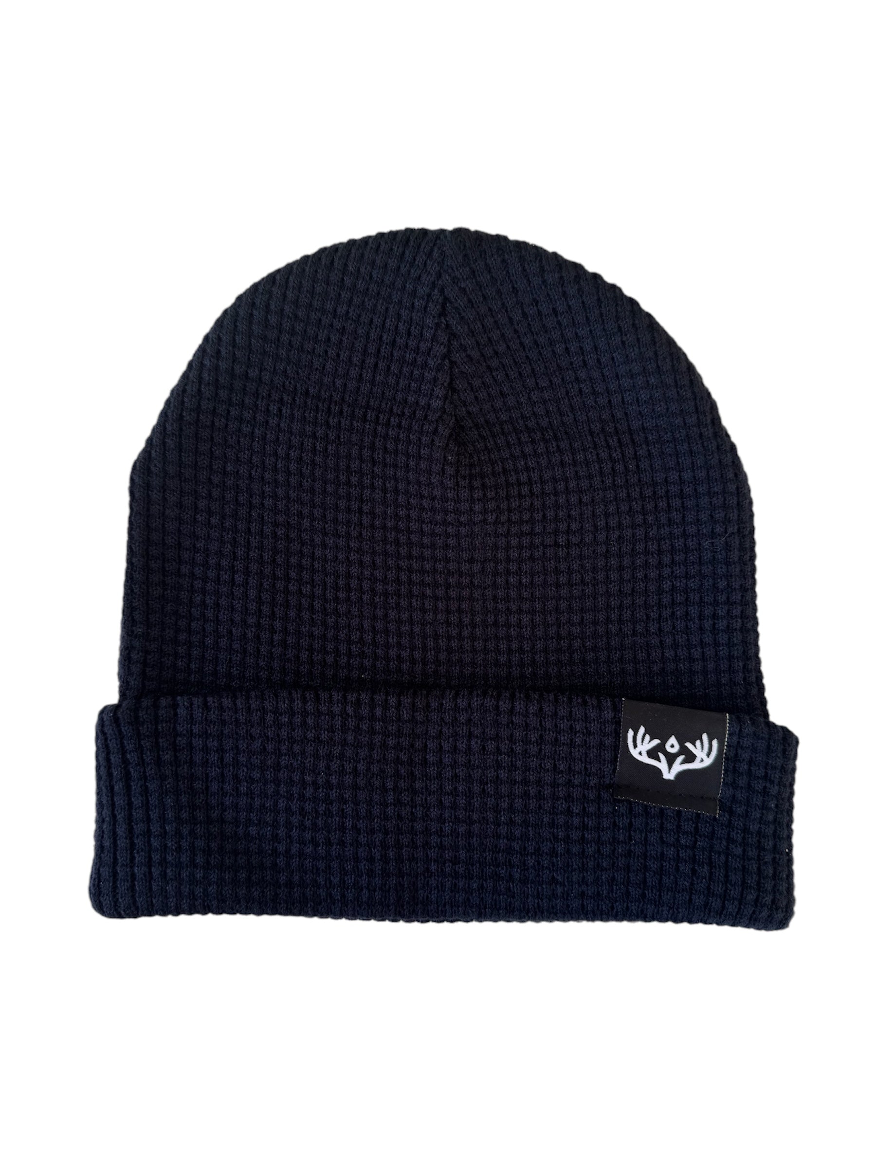 Toque | Navy Waffle Knit