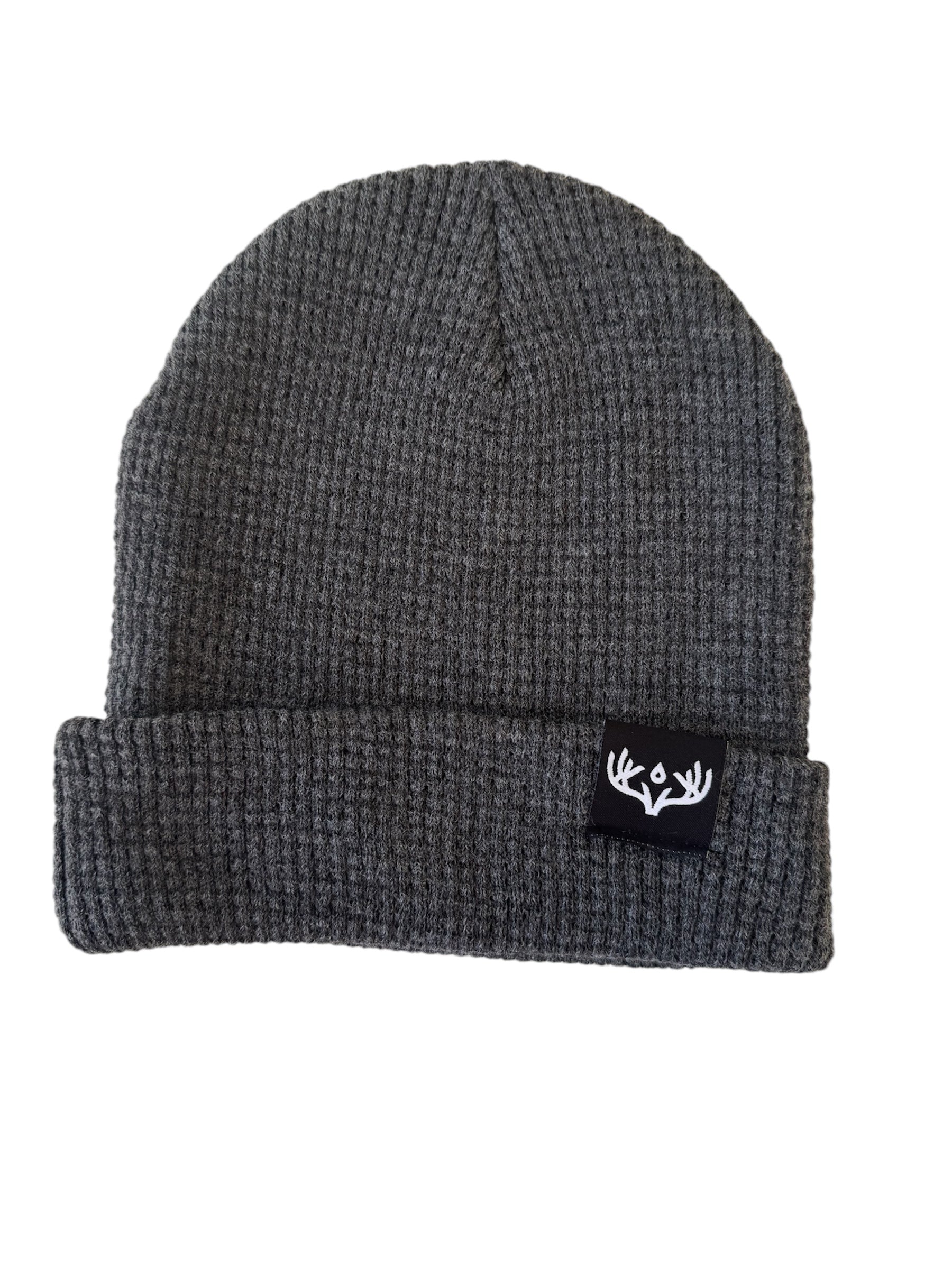Toque | Dark Heather Waffle Knit
